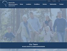 Tablet Screenshot of nashvilleneurosurgery.com